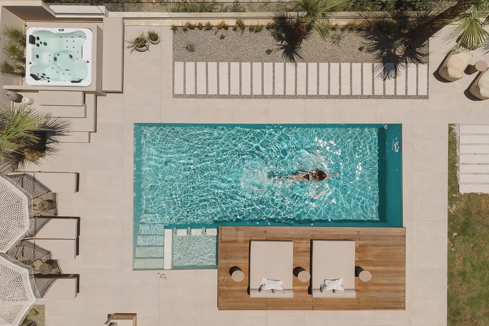 Take a dip in your own 50 sq. m. ecological swimming pool — complete with a special children’s section for family fun!