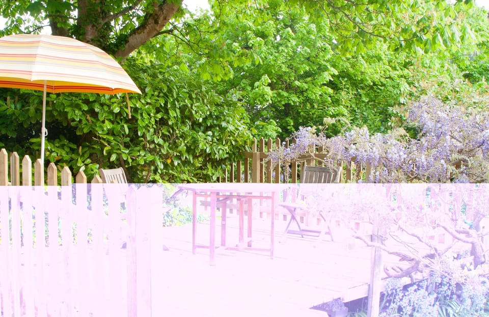 Outside sitting area