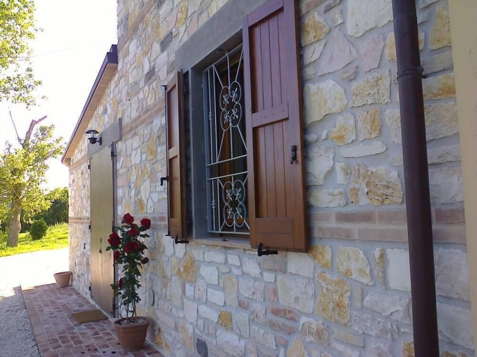 Outside