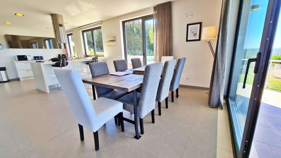 Indoor dining area