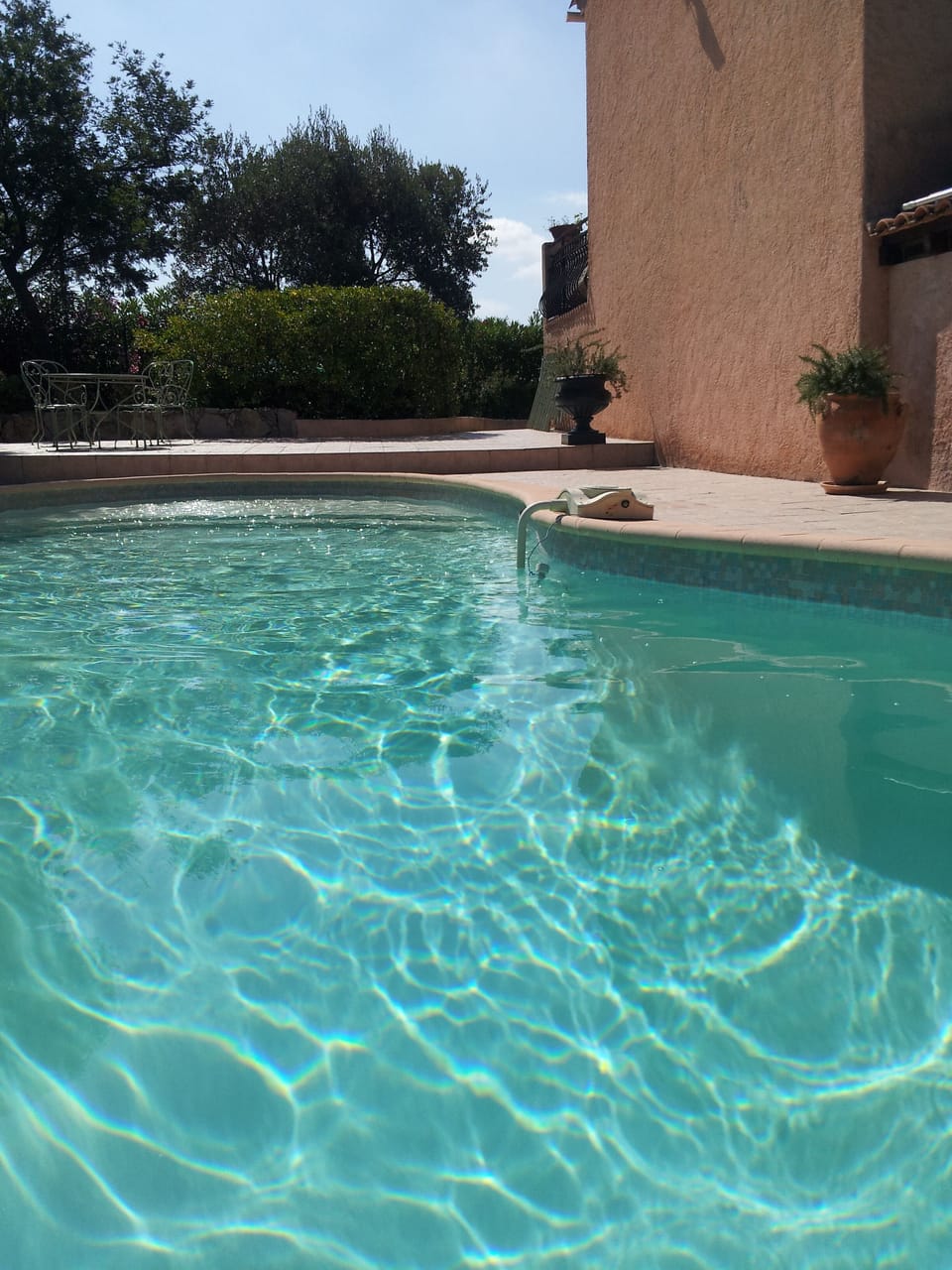 Have a meal by the pool