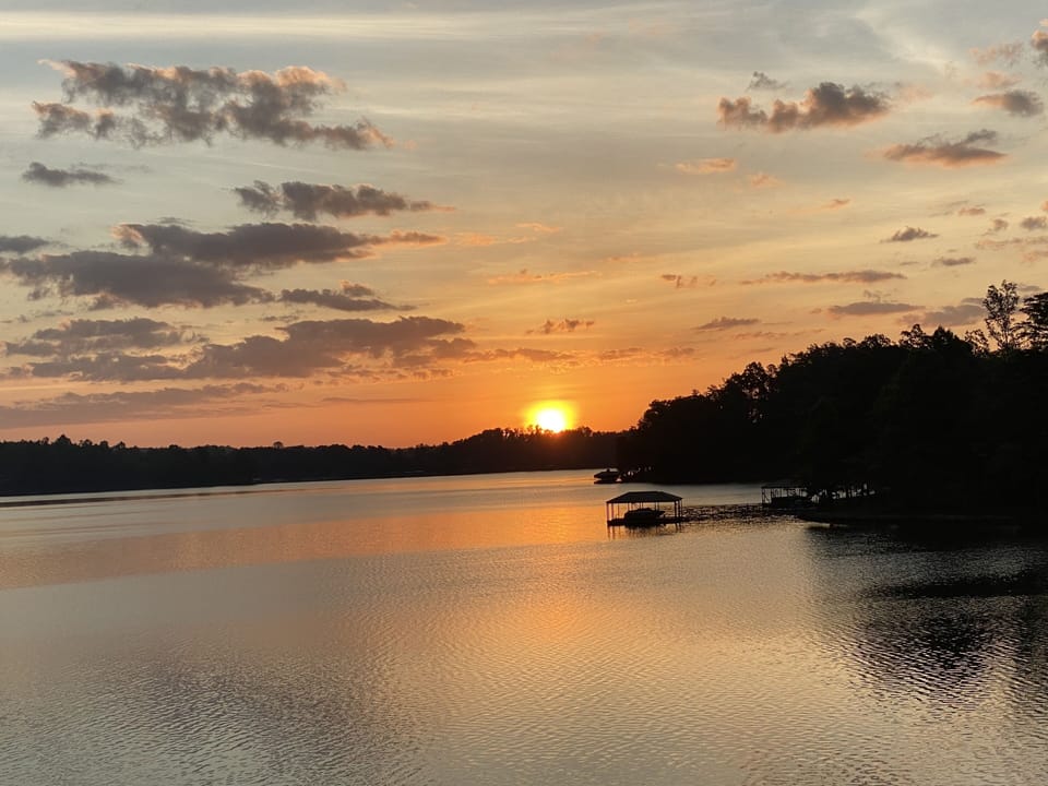 Sunrise from the Master Bedroom