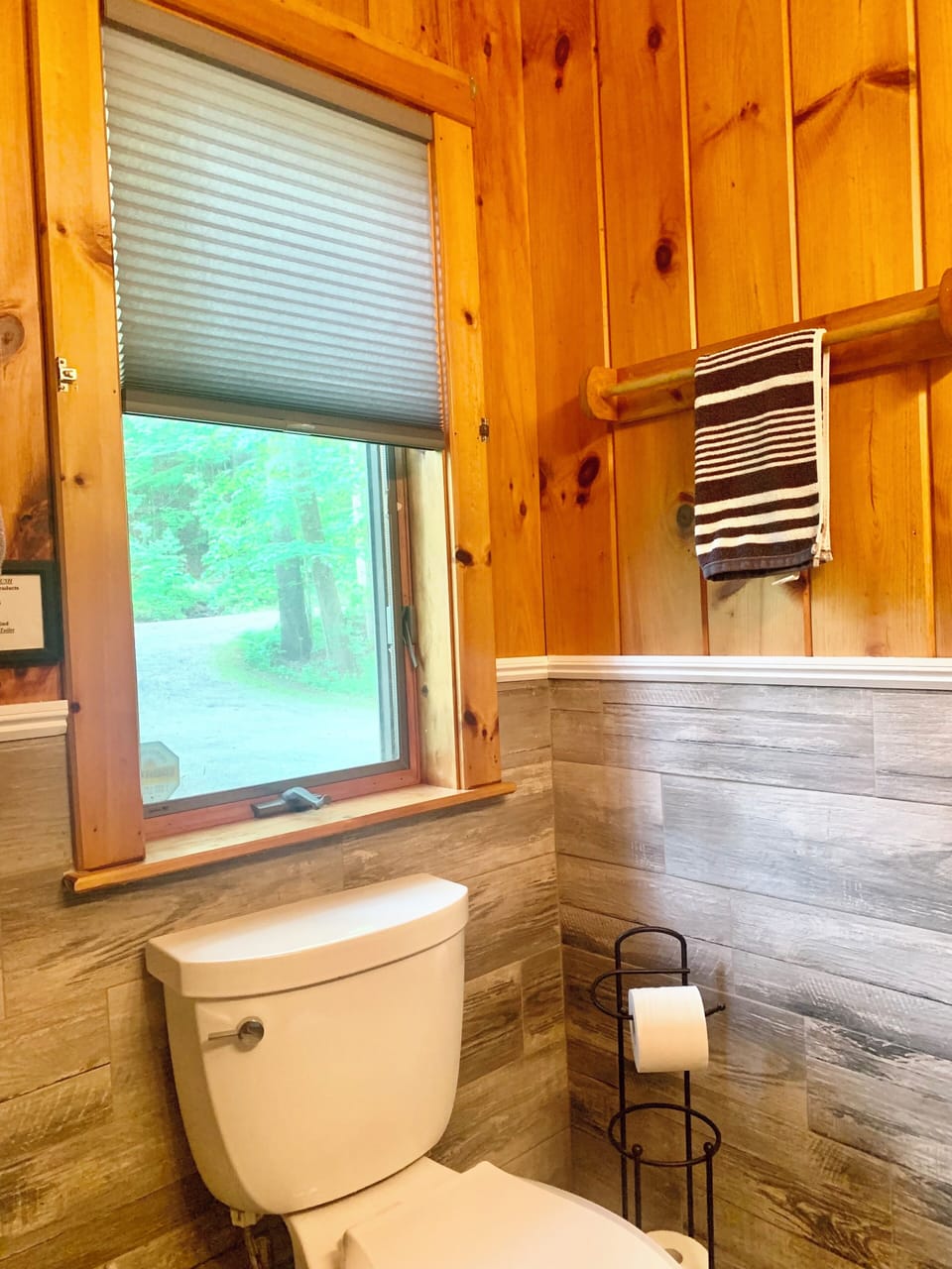 First floor full bathroom with a stand up shower