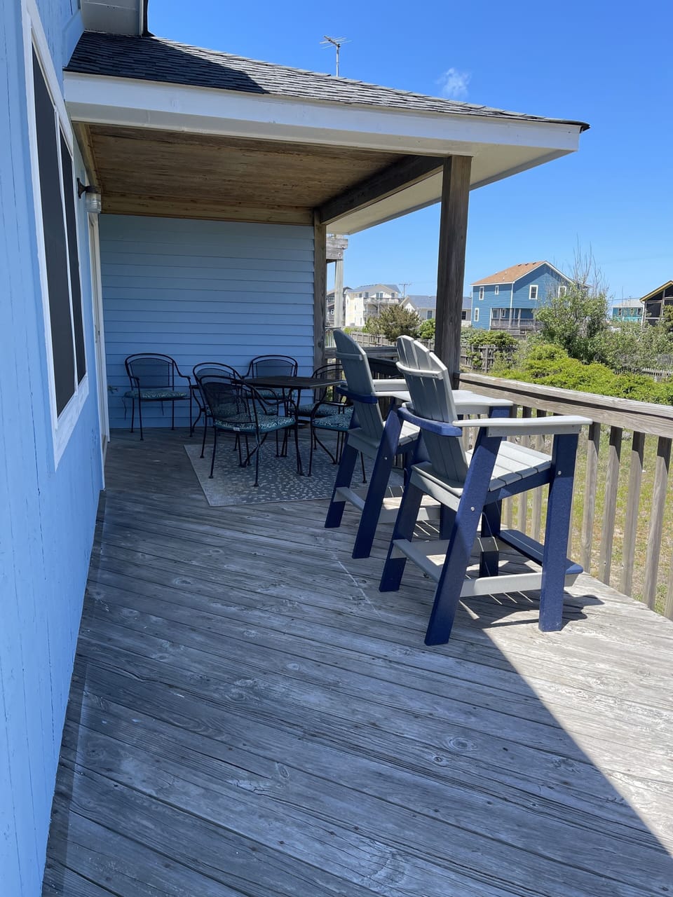 Oceanside deck