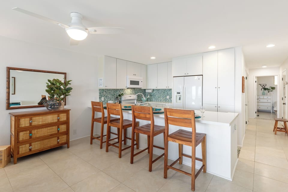 Renovated kitchen