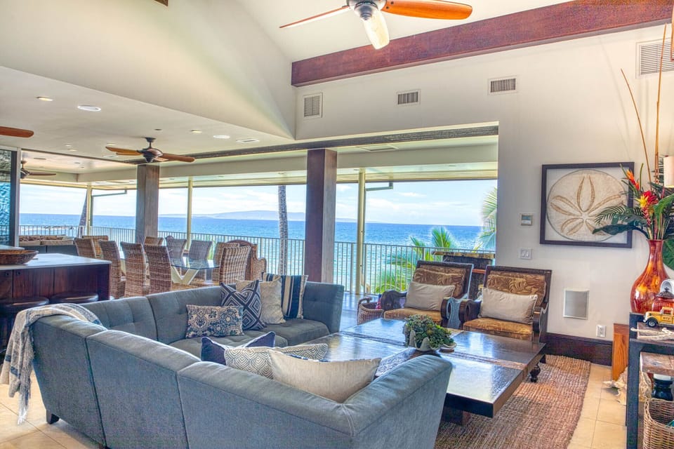 Living from looking toward ocean