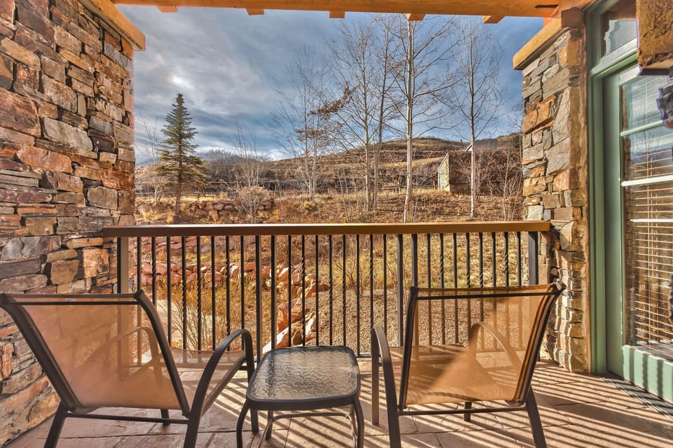 Units have a balcony or patio