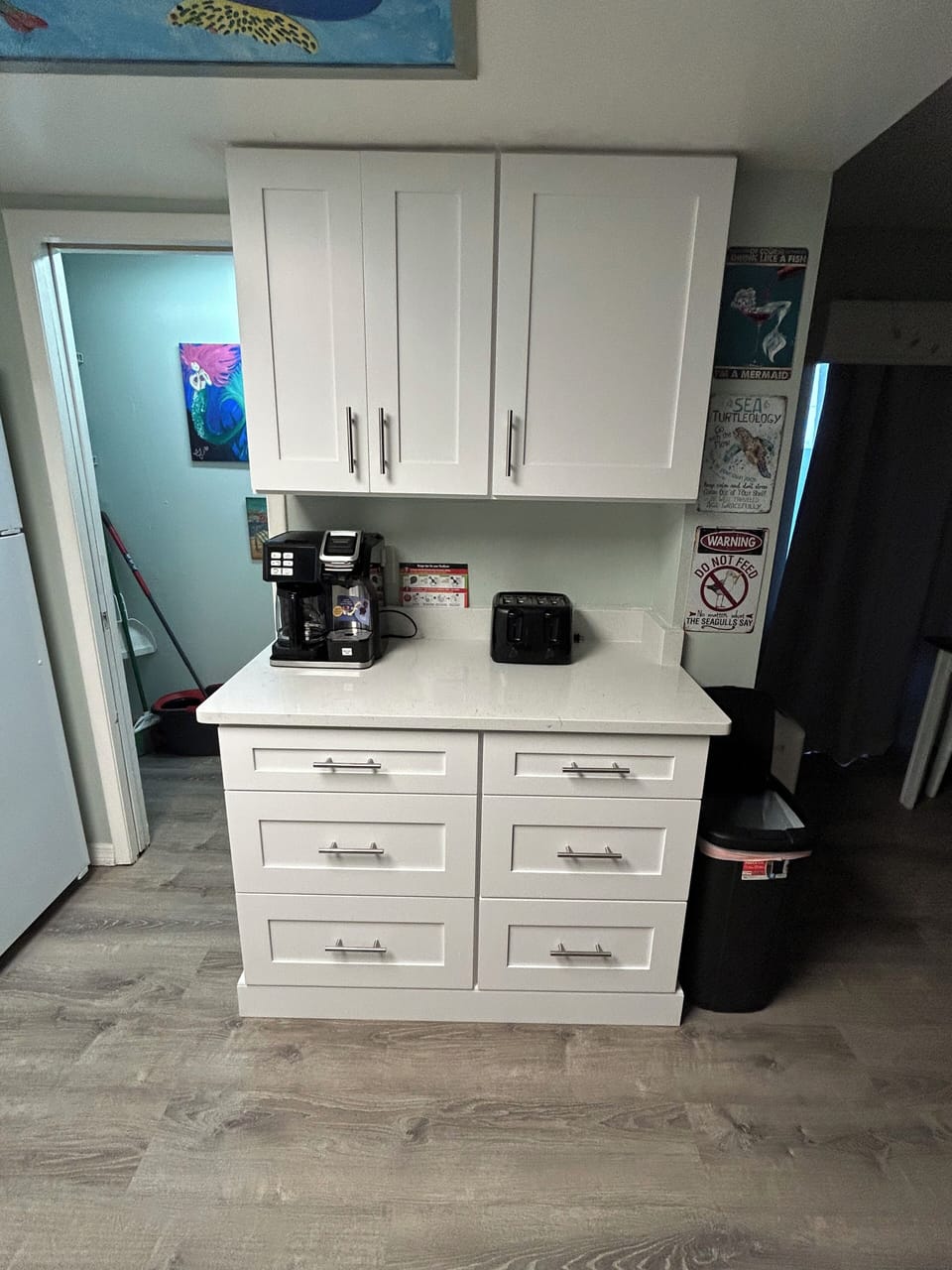 Kitchen Area/Coffee Maker