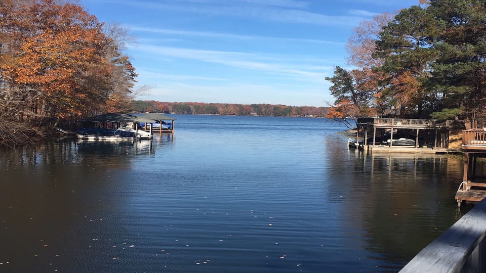 Main lake views from dock 