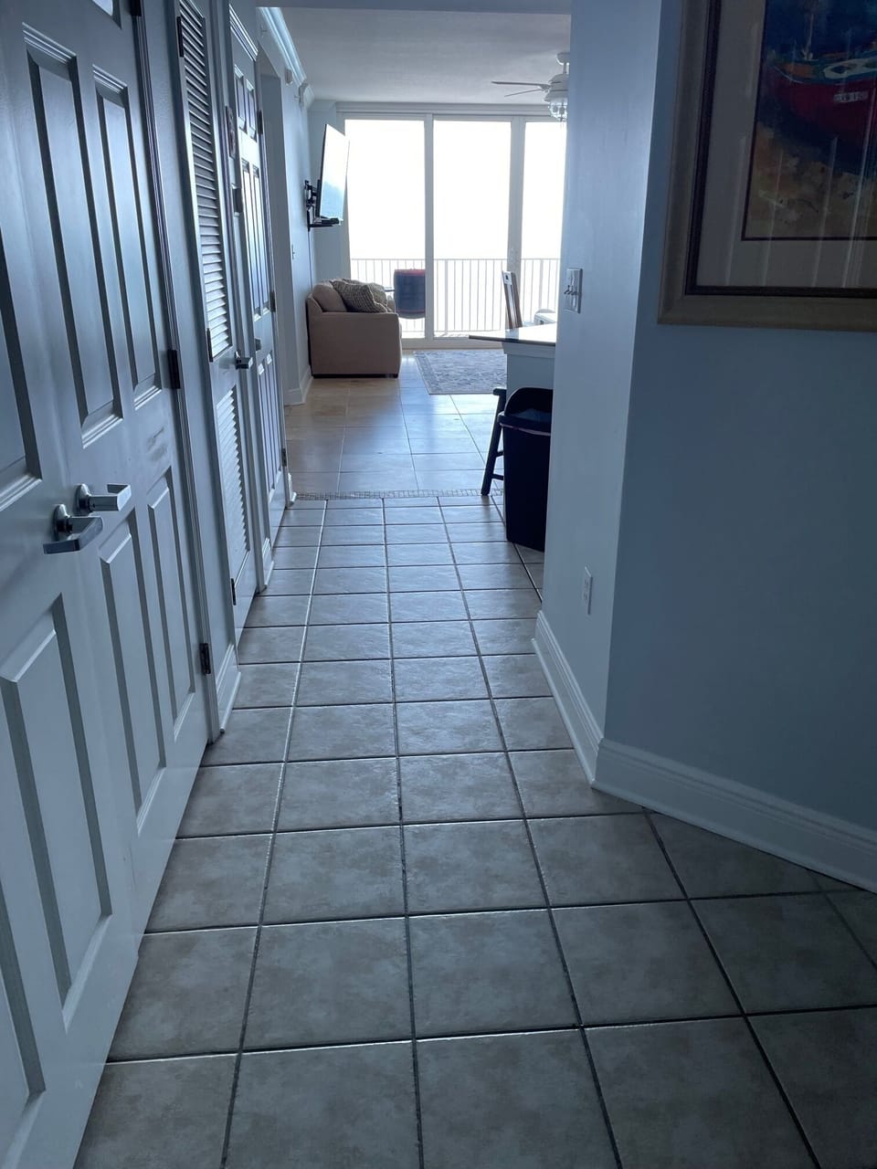 View from front door.