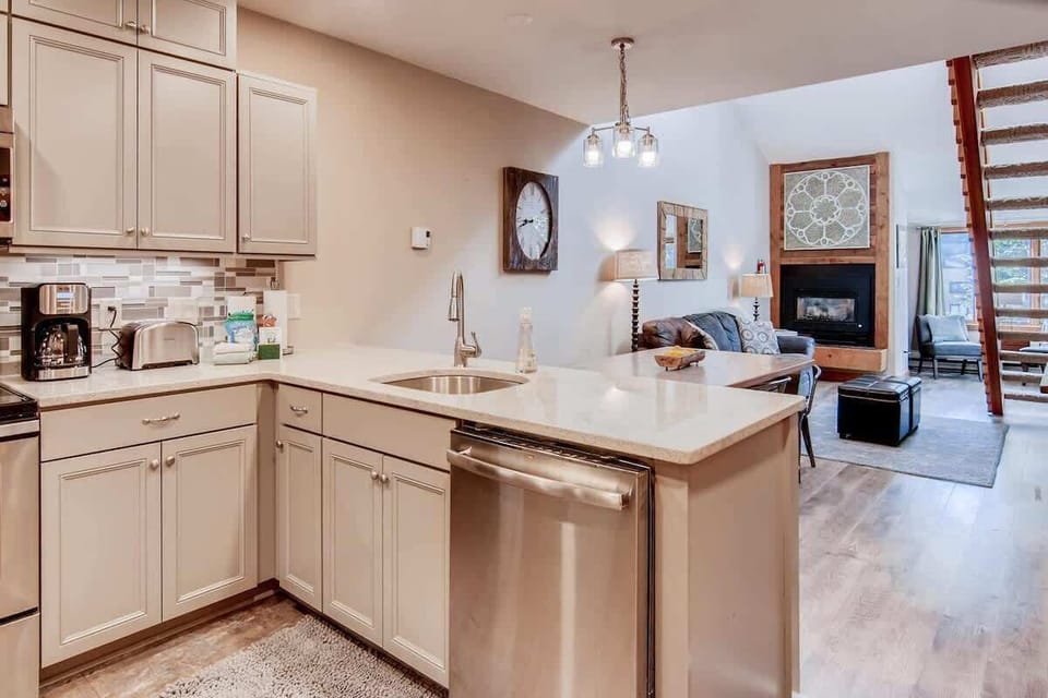 Newly remodeled kitchen