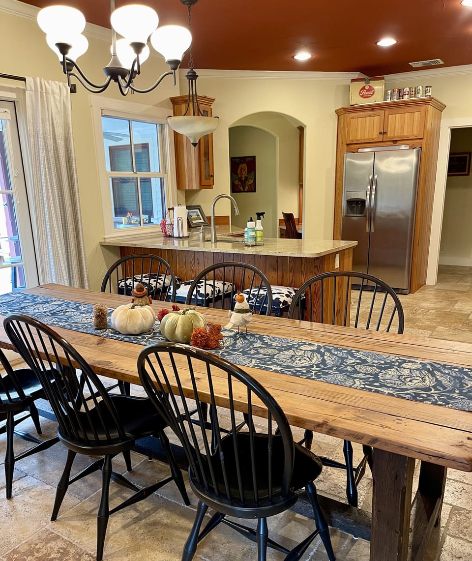 Dining Open to Kitchen.