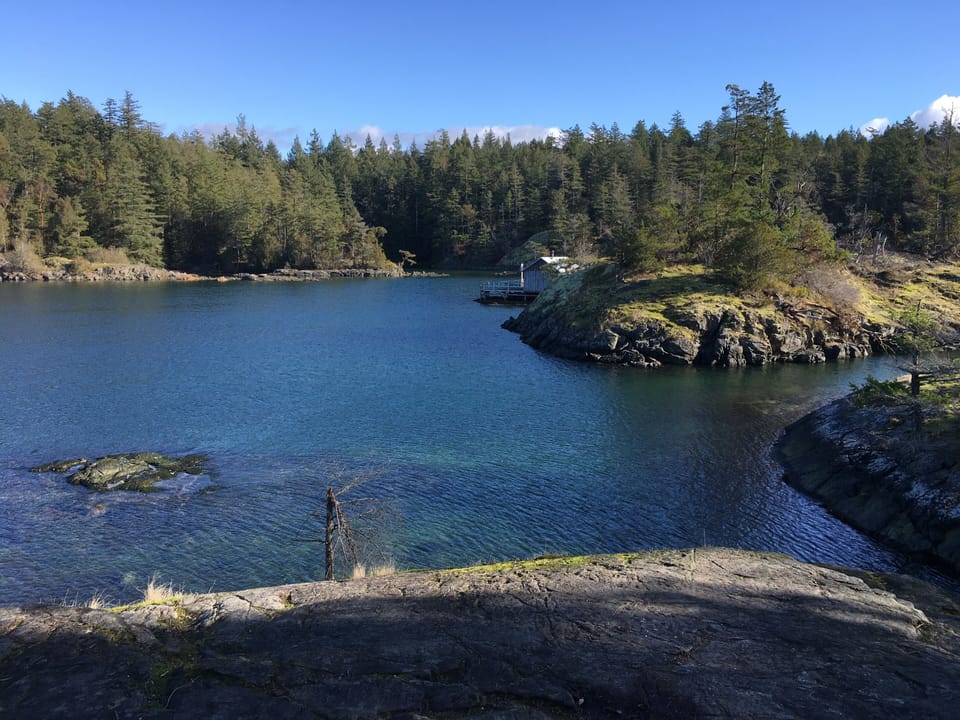 Photo from the trail at nearby Smugglers Cove Marine Park 