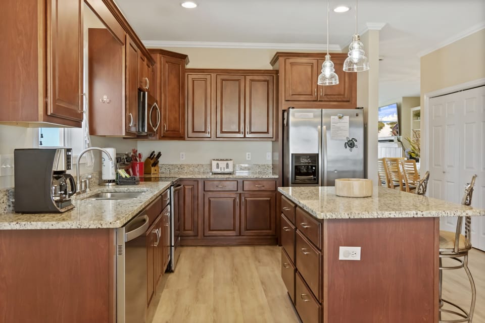 Multiple prep areas for multiple chefs