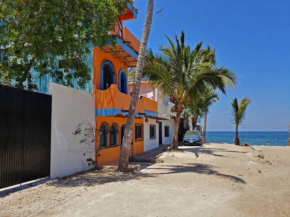 Safe, free street parking right outside your suite. 