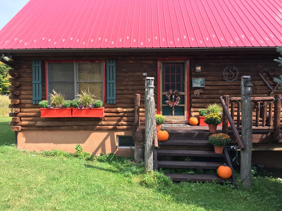 Fall front door