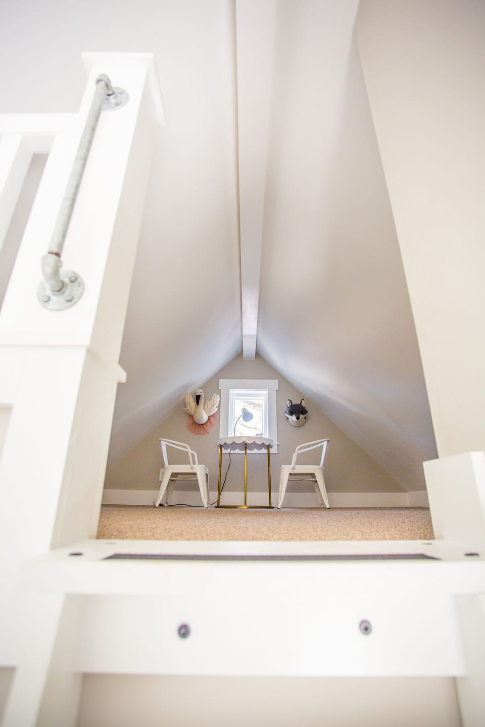 The loft is a fun place to play & read...w/ adult supervision, of course!