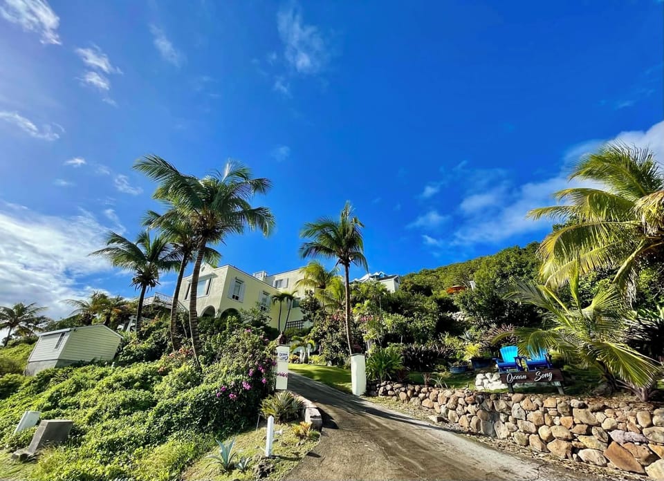 Entrance to Ocean Song Villa