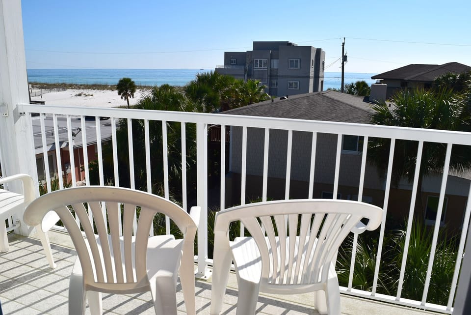 Master Balcony View - 3 total Balconies each covered with power  and water