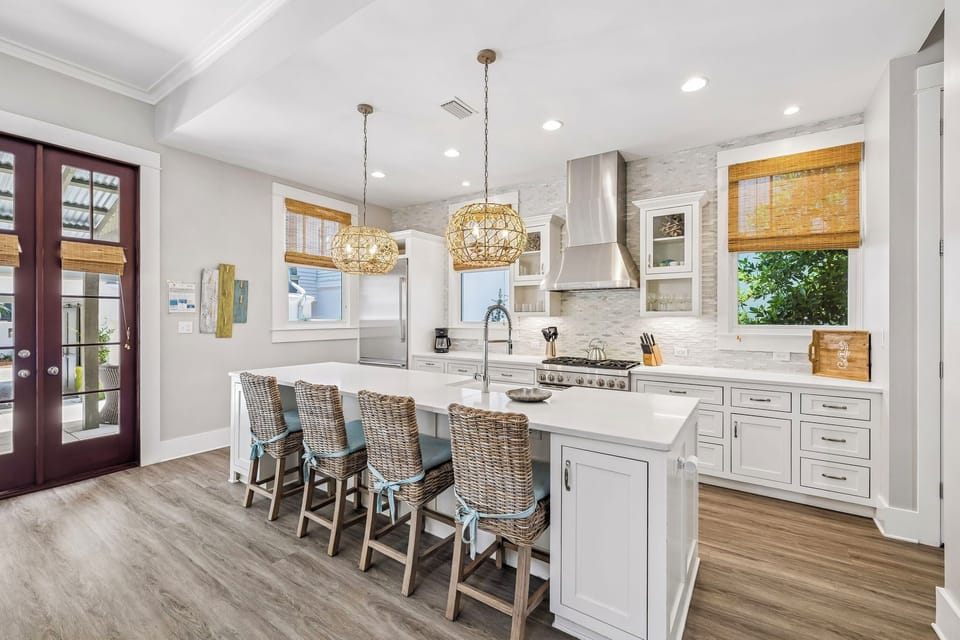 Cook Gourmet in the Fully Equipped Chef's Kitchen