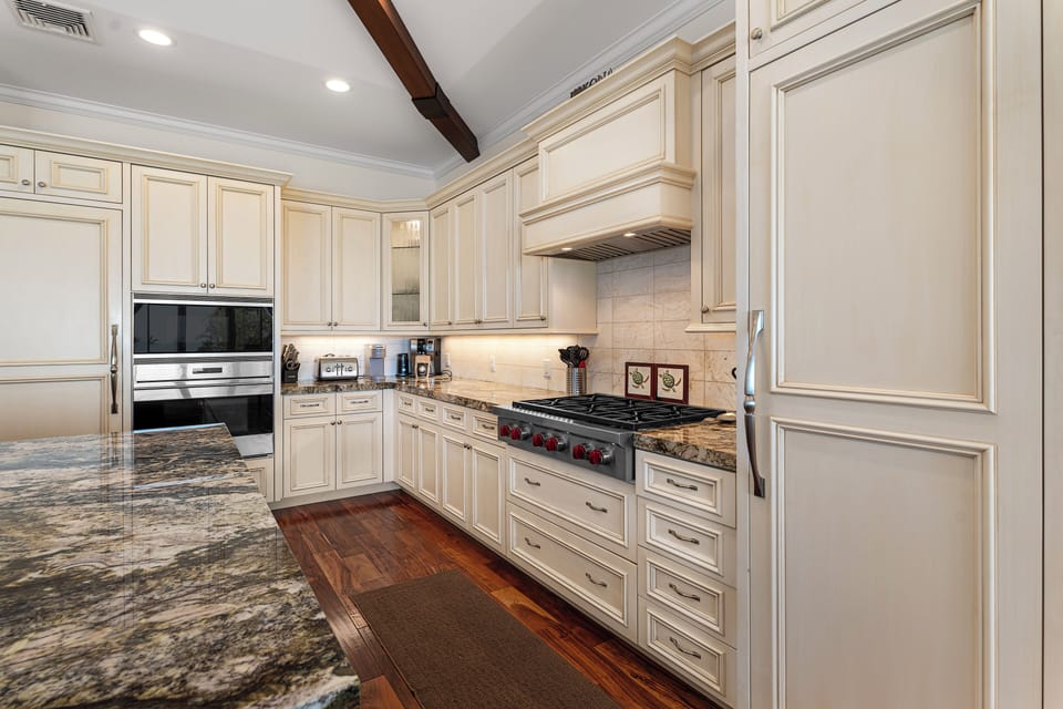 Plenty of counter space for cooking and entertaining.