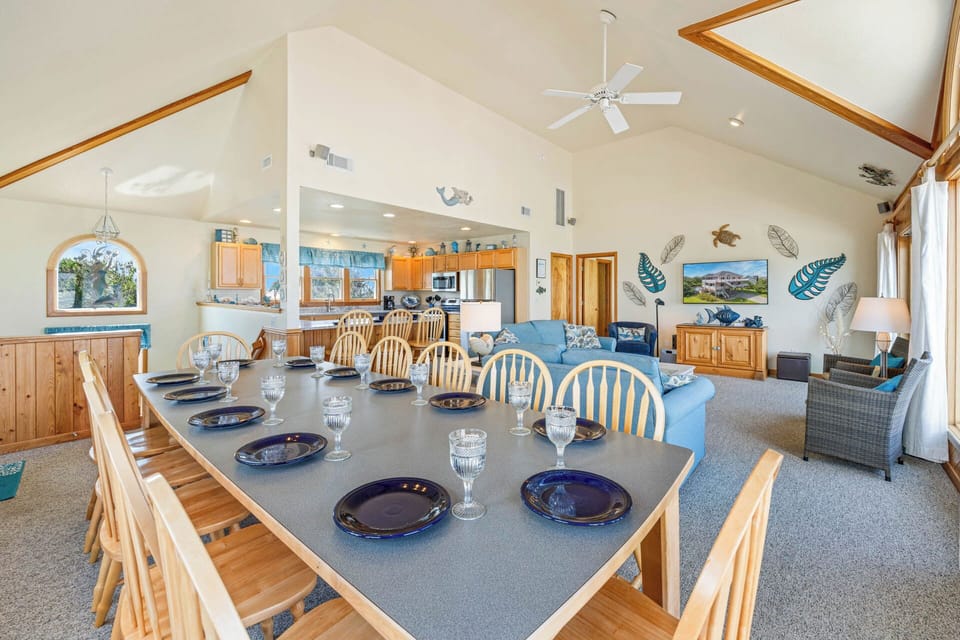 Surf or Sound Realty - 233 - Windsong - Dining Area -1
