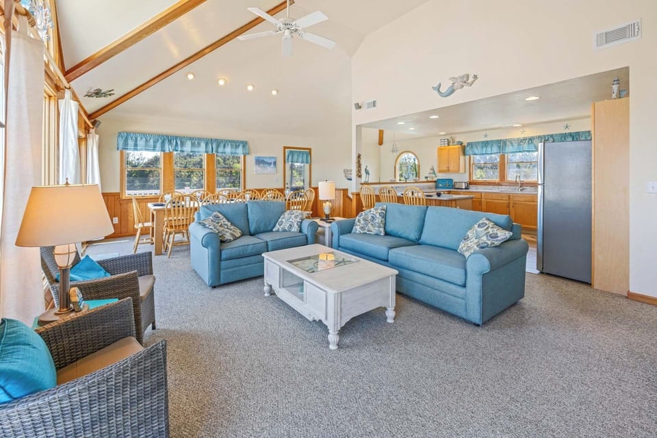 Surf or Sound Realty - 233 - Windsong - Great Room -4