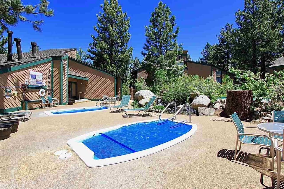 The spa is available winter and summer