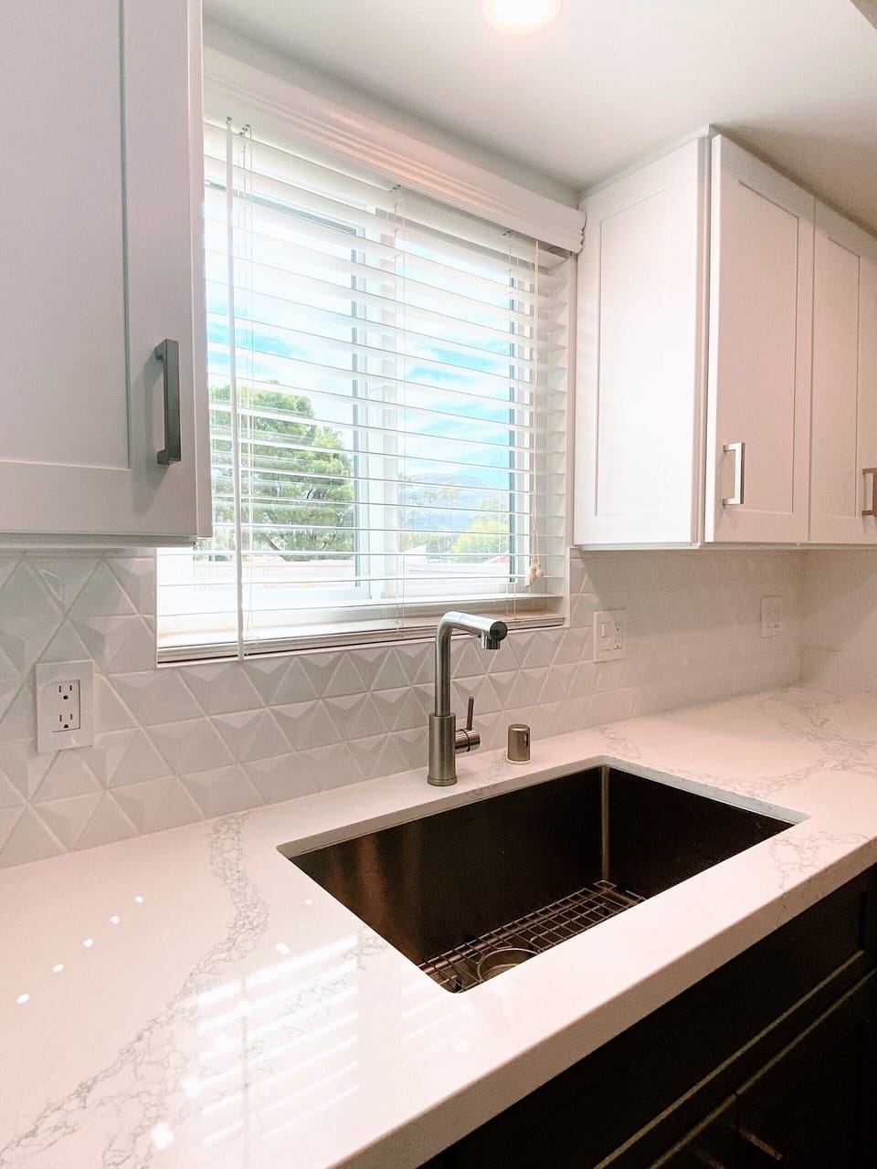 Big sink with a view...