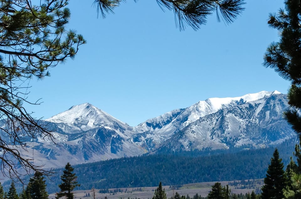 Take in jaw-dropping views of the Sherwin Mountains right from your living room window.