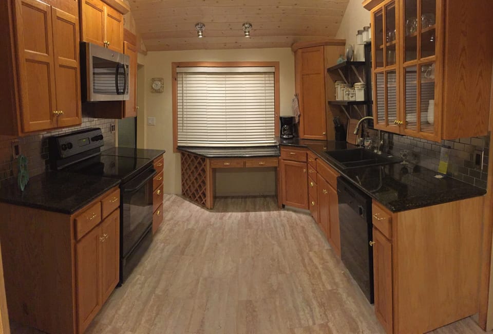 Well-equipped kitchen