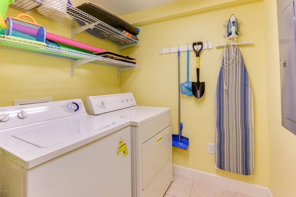 Skip the laundromat and utilize our in unit laundry room with washer and dryer!
