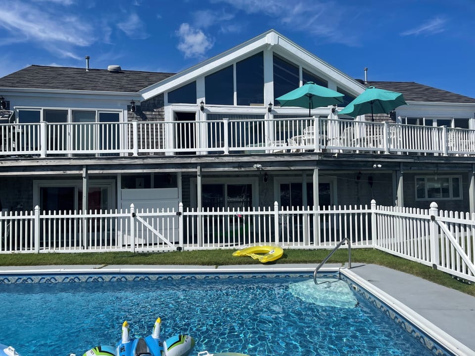 Irene's Landing, multi level decks, breathtaking views