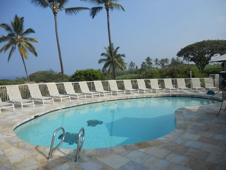 The wonderful saline pool.