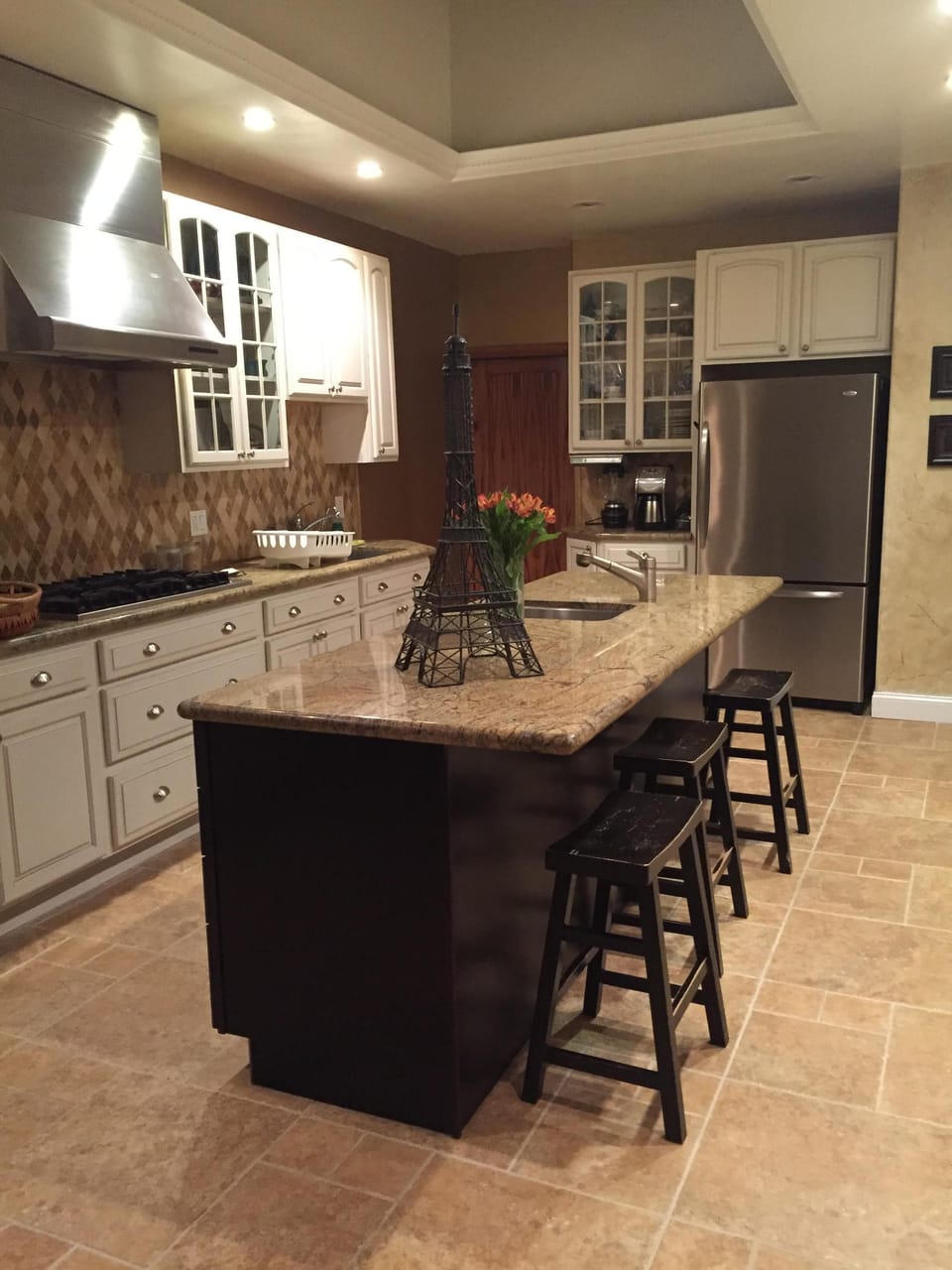 Make dinner for two or twenty in our spacious kitchen. 