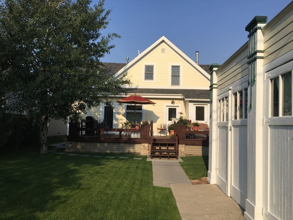 Backyard at Sunrise