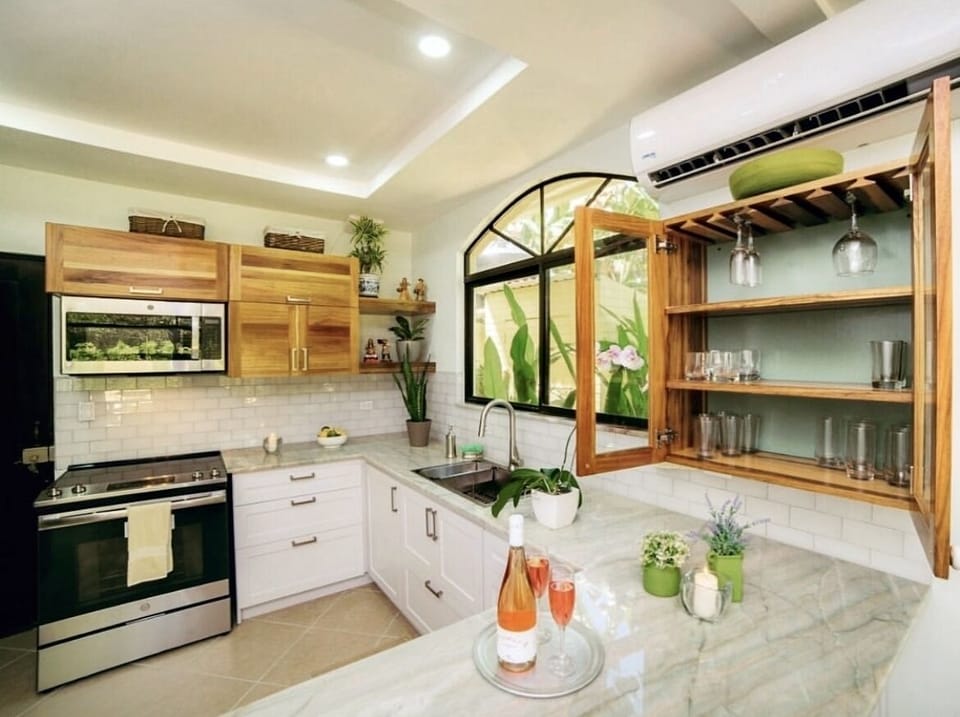 Enjoy preparing meals in our newly remodeled, well stocked Kitchen