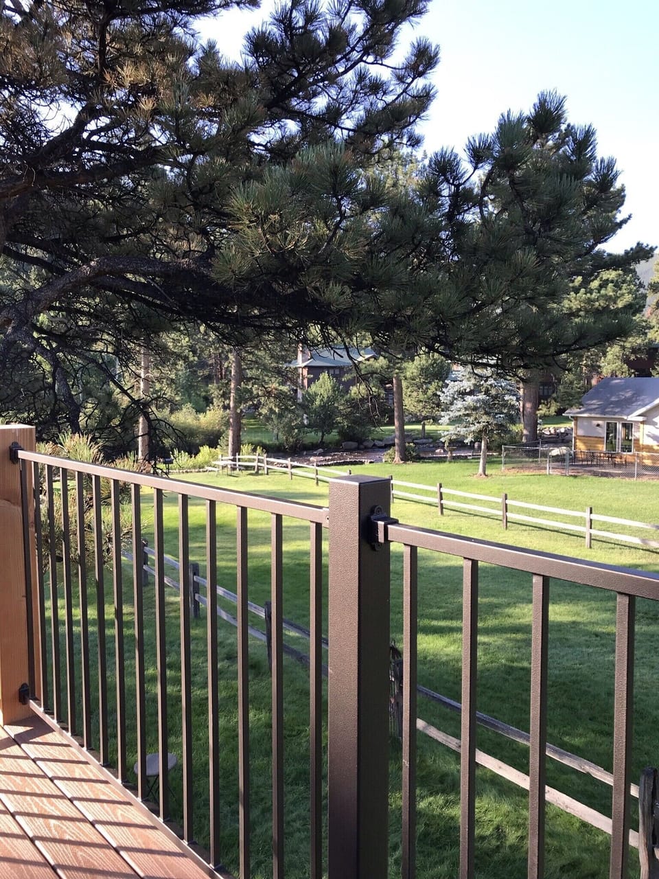 View from deck off bedroom #3.