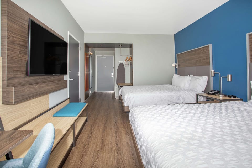 In-room safe, desk, blackout drapes, iron/ironing board