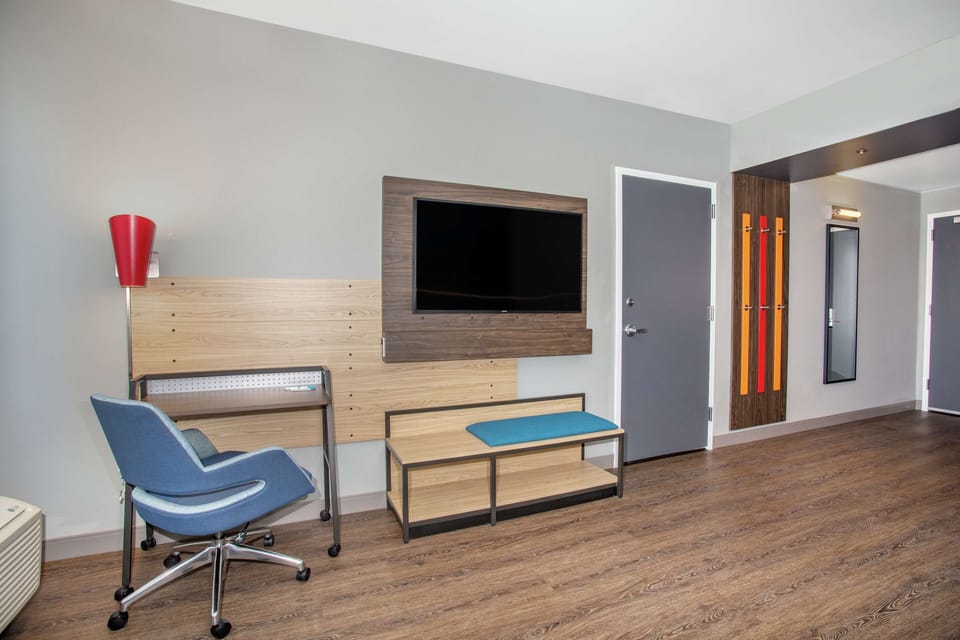 In-room safe, desk, blackout drapes, iron/ironing board