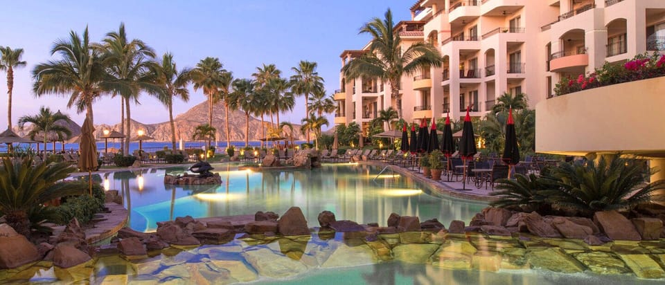 Beautiful pool area