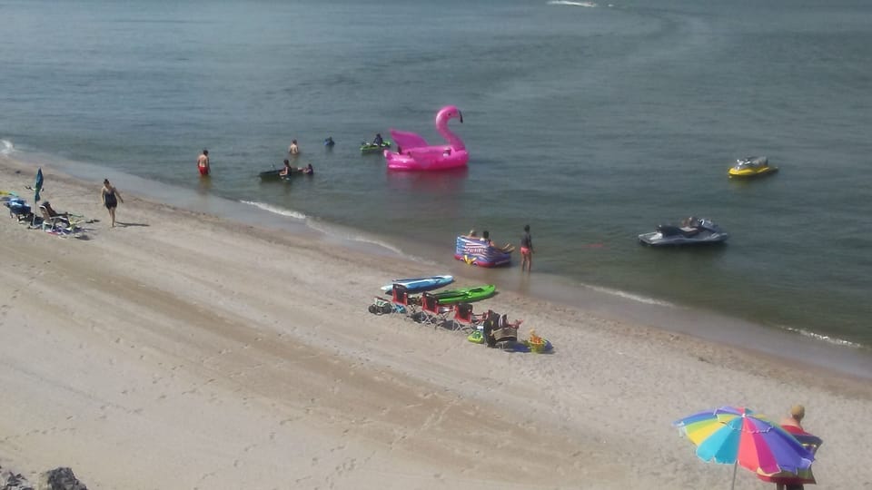 FUN IN THE SUN at LAKE ERIE with your favorite floats.
