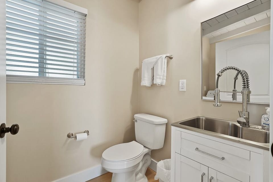 Half bath and laundry room
