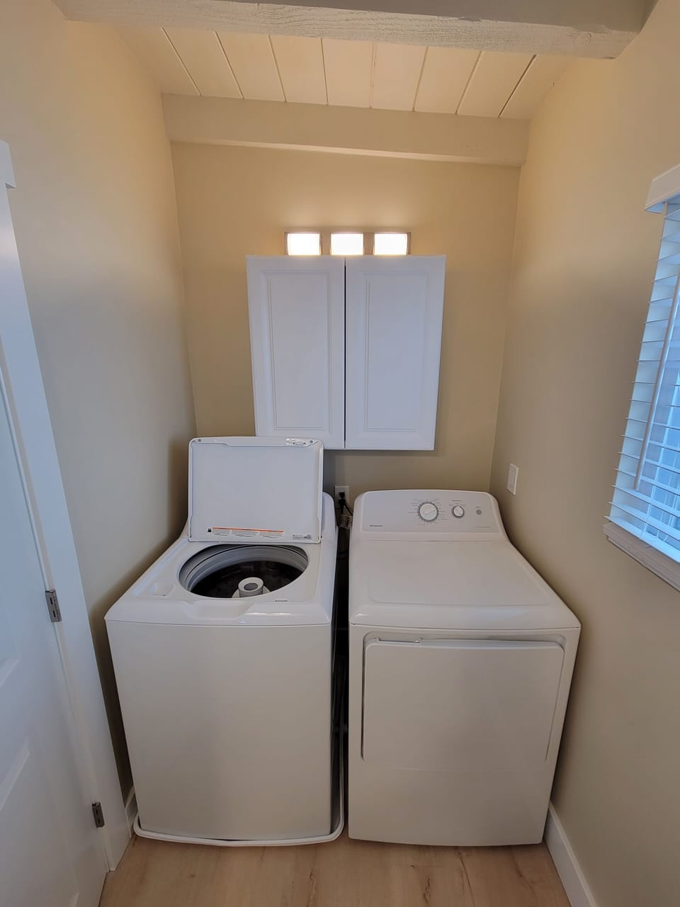 Laundry room and half bath