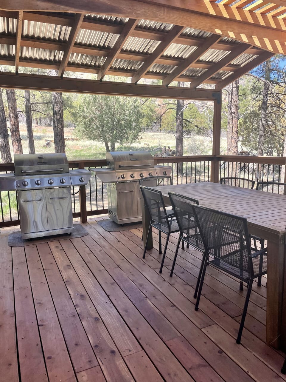Make amazing meals on two propane grills and a 36" Blackstone griddle