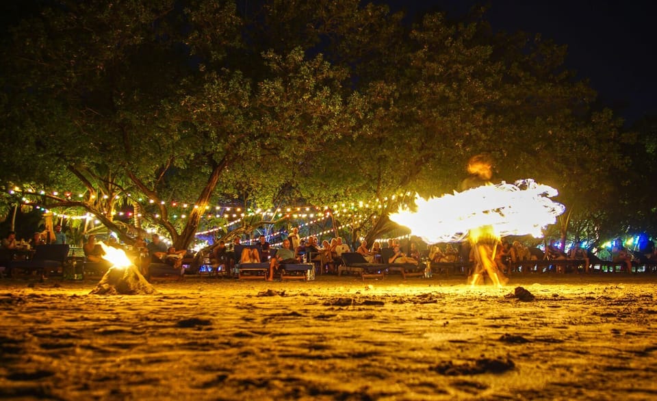Fire show at the beach