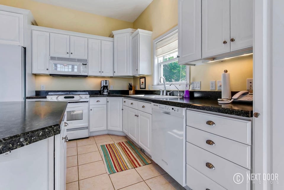 Fully stocked kitchen