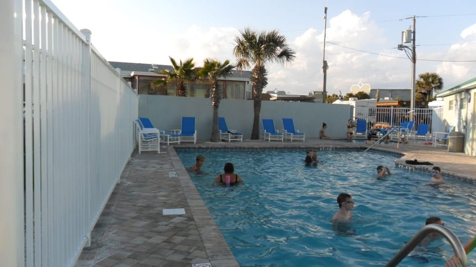 Second pool, Heated and Hot Tub. Adults only during Summer.