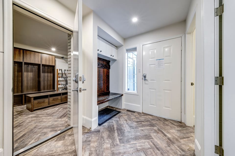 Entry + Private Garage