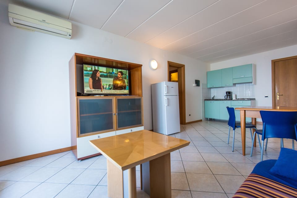 Apartment, 1 Bedroom, Terrace, Sea View (Panoramic View 3+2) | Private kitchenette | Fridge, stovetop, coffee/tea maker, electric kettle